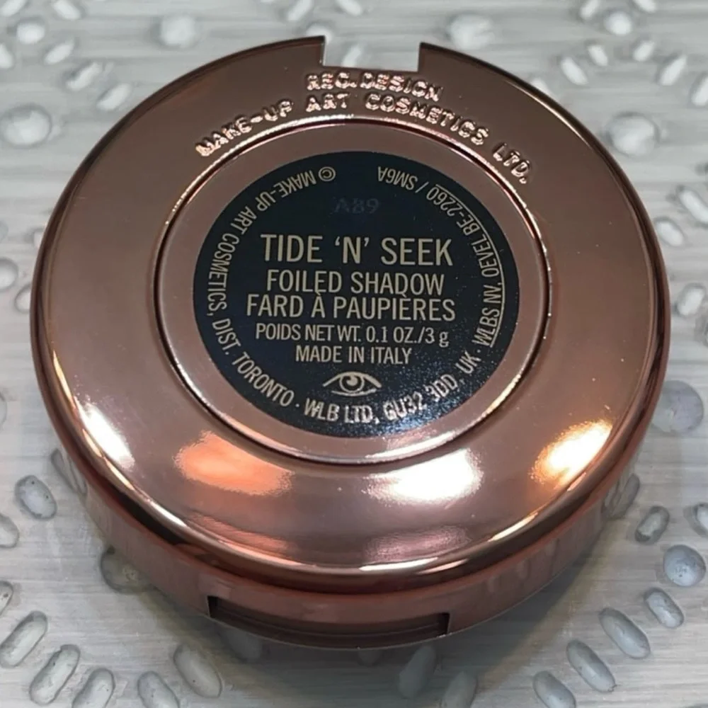 MAC Cosmetics ~ ‘TIDE ‘N’ SEEK’ Foiled Shadow ~ DISCONTINUED ~ FS RARE & HTF NIB
